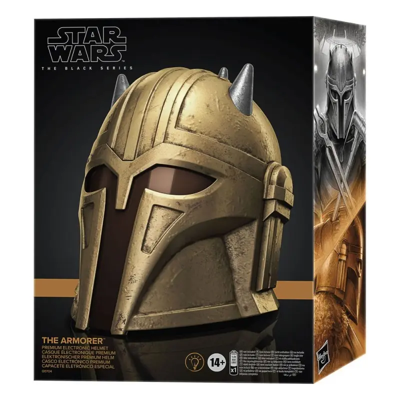 Star Wars: The Mandalorian Black Series casque electronique The Armorer | 5010996282132