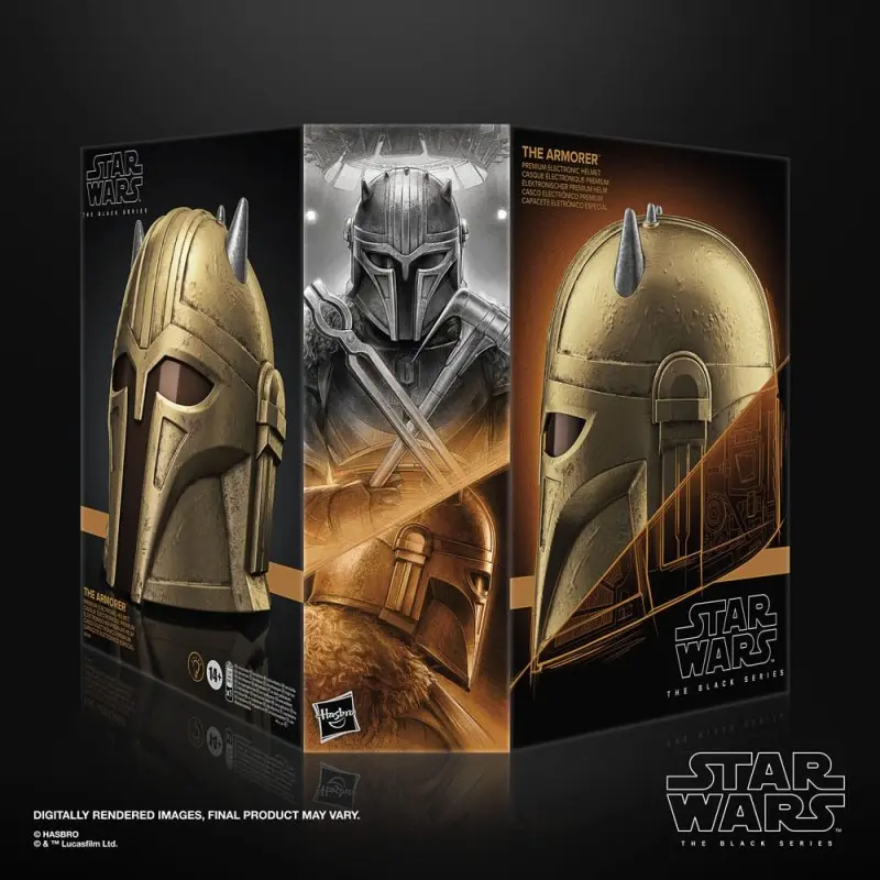 Star Wars: The Mandalorian Black Series casque electronique The Armorer | 5010996282132