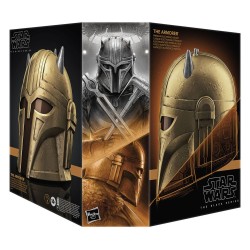 Star Wars: The Mandalorian Black Series casque electronique The Armorer