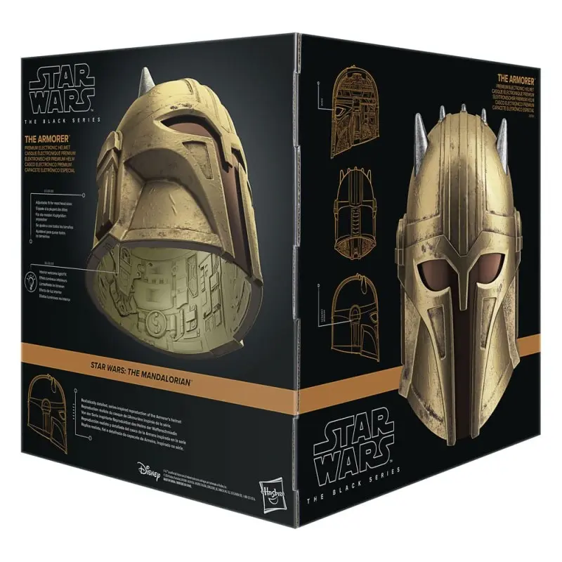 Star Wars: The Mandalorian Black Series casque electronique The Armorer | 5010996282132