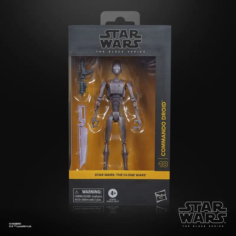 Star Wars: The Clone Wars Black Series figurine Commando Droid 15 cm | 5010996280756