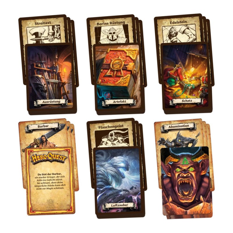 HeroQuest jeu de plateau Der Aufbruch *ALLEMAND*