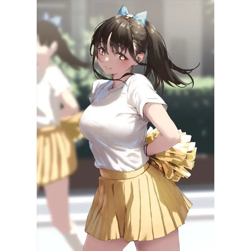 Original Illustration statuette PVC 1/6 Cheerleader Aya Illustration by Jonsun Limited Edition 28 cm | 6974982160165