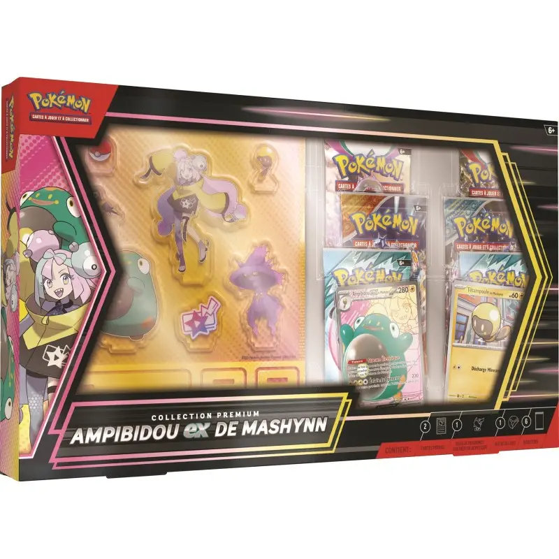 Pokémon - Coffret Ex Premium Collection - Ampibidou (Mashynn) - FR | 196214109322