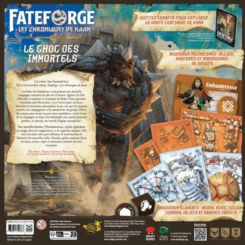 Fateforge: De Kronieken van Kaan - Clash van de Onsterfelijken (Ext) | 3663411311768