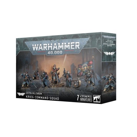 Warhammer 40,000 - Astra Militarum : Krieg Command Squad