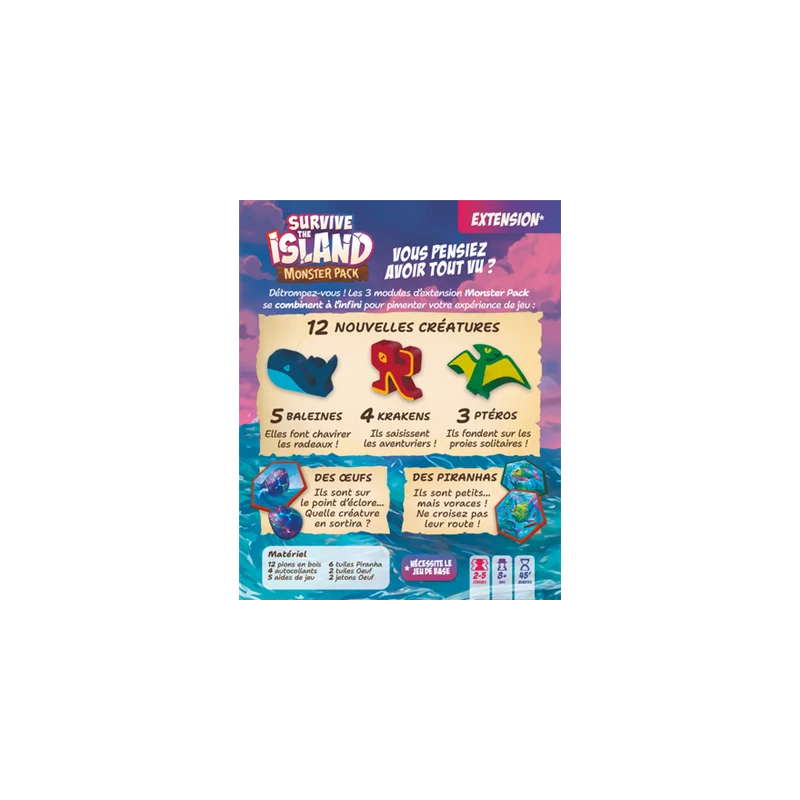 Survive - The Island - Monster Pack Expansion | 3558380126492