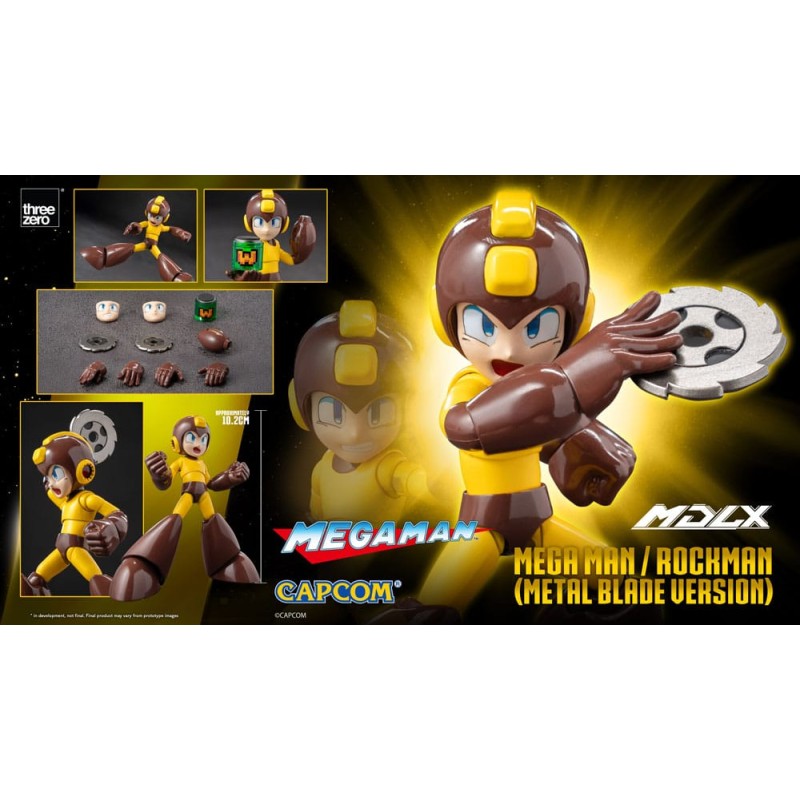 Mega Man figurine MDLX Mega Man / Rockman (Metal Blade Version) 10 cm | 4895250816152