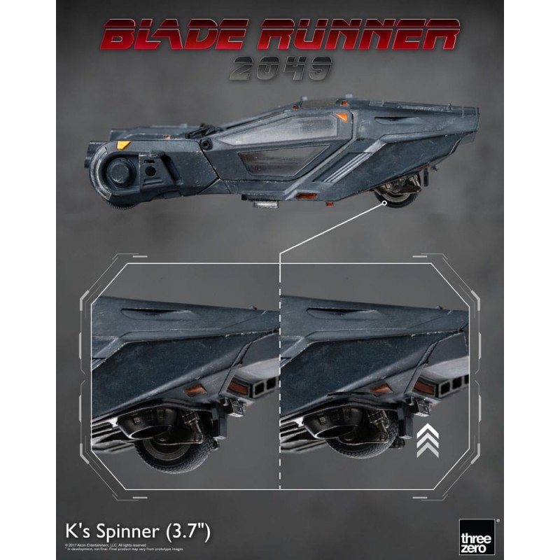 Blade Runner 2049 véhicule DK's Spinner 10 cm  | 4895250816022