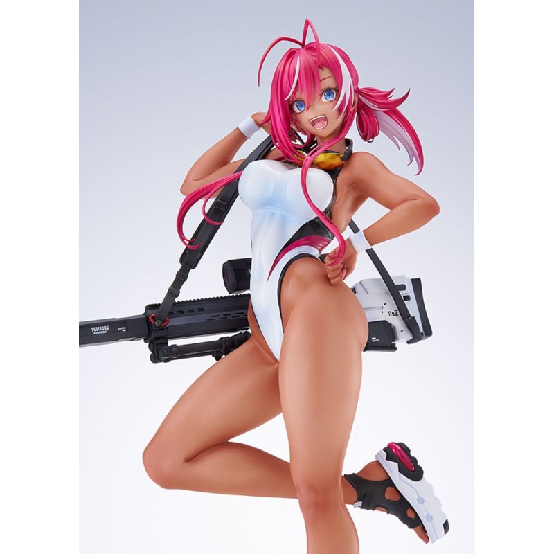 Arms Note statuette PVC 1/7 Anego-chan of the Swimming Team 26 cm | 4981932522463