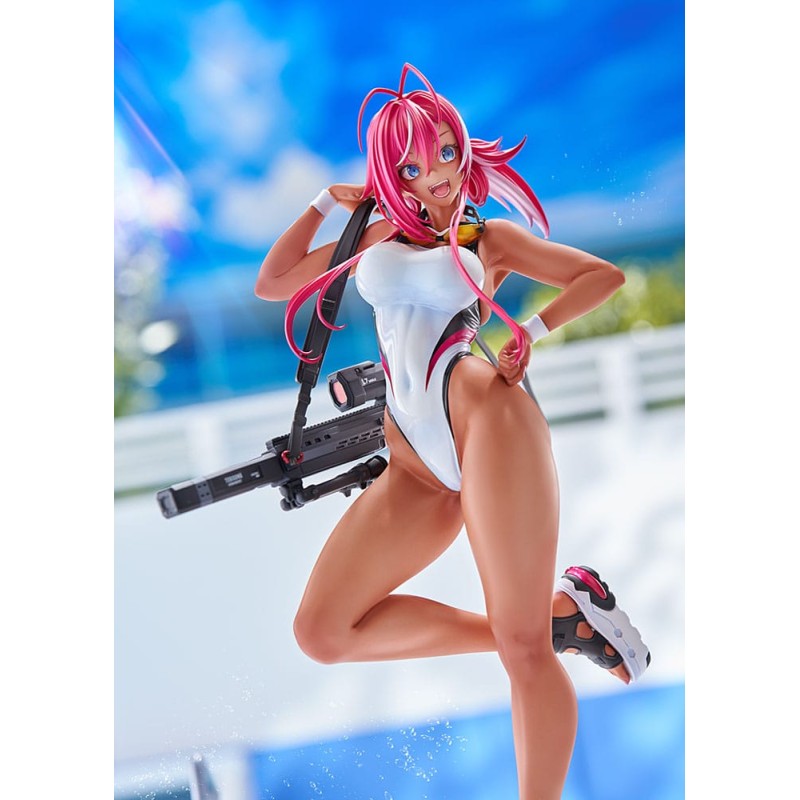 Arms Note statuette PVC 1/7 Anego-chan of the Swimming Team 26 cm | 4981932522463