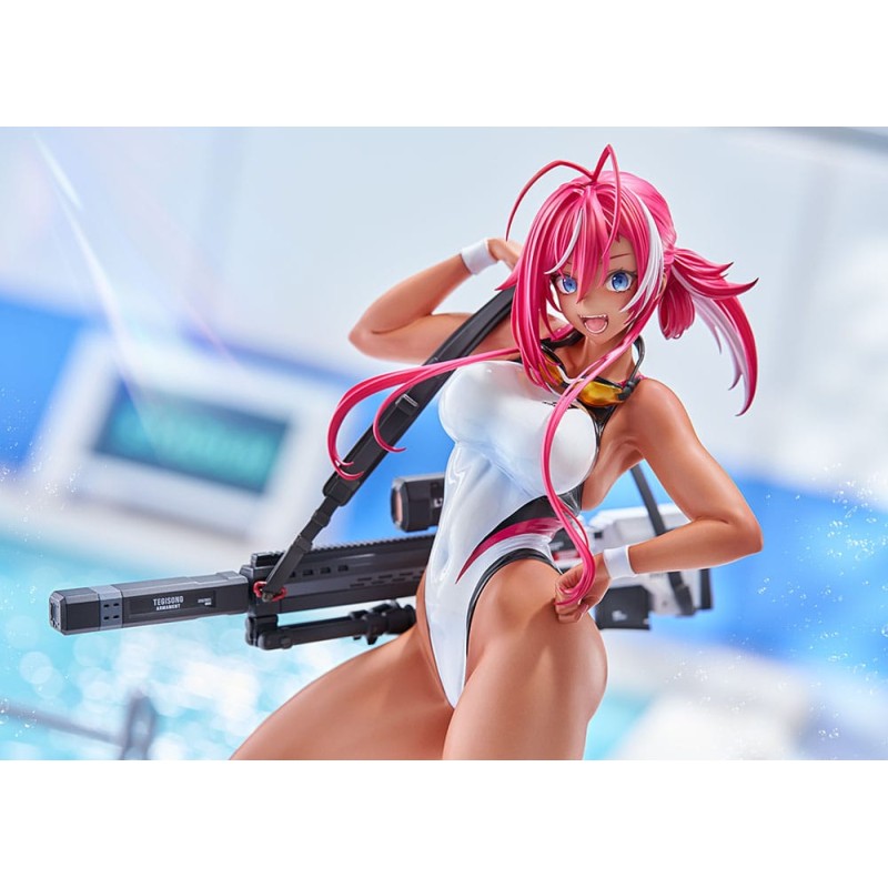 Arms Note statuette PVC 1/7 Anego-chan of the Swimming Team 26 cm | 4981932522463