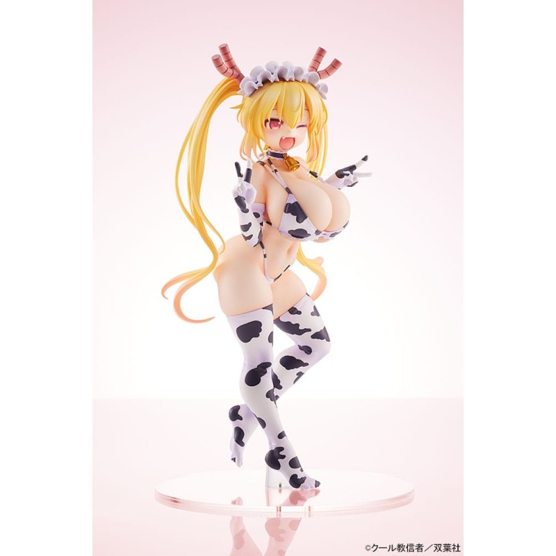 Miss Kobayashi´s Dragon Maid statuette PVC 1/7 Tohru Cow Pattern Bikini Ver. 25 cm | 4981932523156