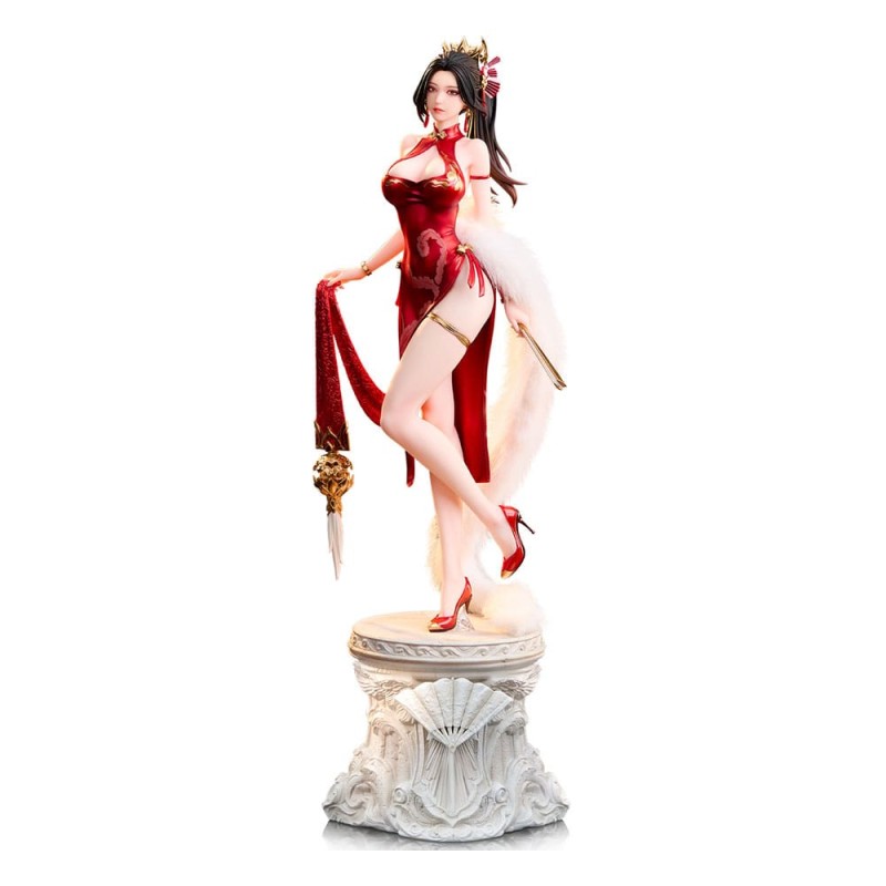 The King of Fighters statuette PVC Dress Series 1/6 Mai Shiranui Hong Shang Wu Ver. 40 cm          | 6976336010201