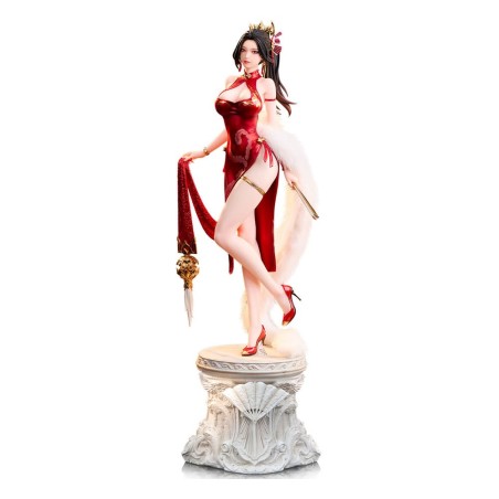 The King of Fighters statuette PVC Dress Series 1/6 Mai Shiranui Hong Shang Wu Ver. 40 cm          | 6976336010201