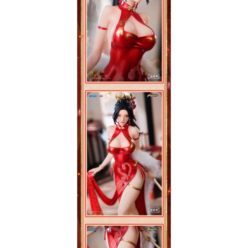 The King of Fighters statuette PVC Dress Series 1/6 Mai Shiranui Hong Shang Wu Ver. 40 cm          | 6976336010201