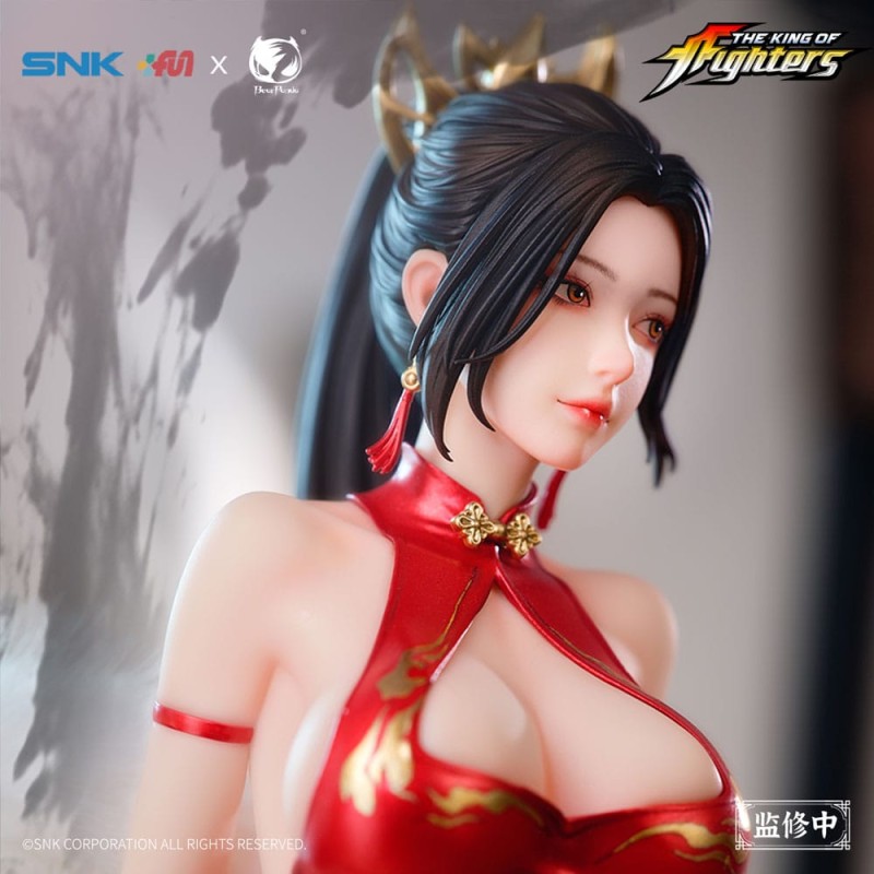 The King of Fighters statuette PVC Dress Series 1/6 Mai Shiranui Hong Shang Wu Ver. 40 cm          | 6976336010201