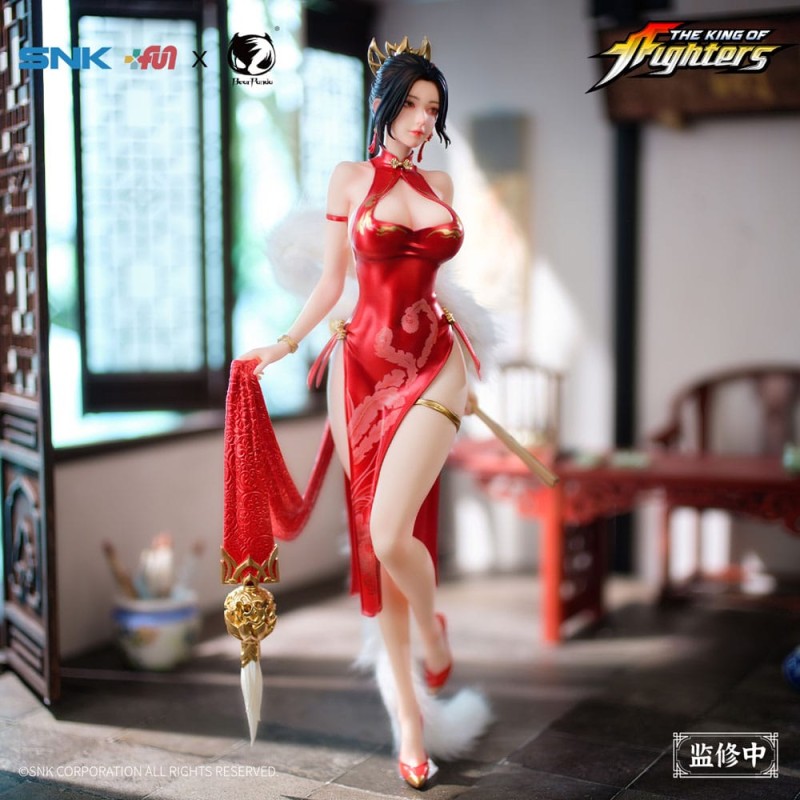 The King of Fighters statuette PVC Dress Series 1/6 Mai Shiranui Hong Shang Wu Ver. 40 cm          | 6976336010201