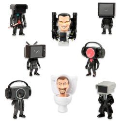 Skibidi Toilet présentoir figurines Series 1 11 cm (9) | 0810054665441