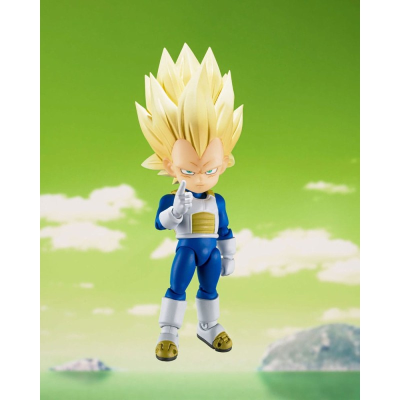 Dragon Ball figurine S.H.Figuarts Super Saiyan Level 3 Vegeta (mini) Daima 8 cm         | 4573102673480