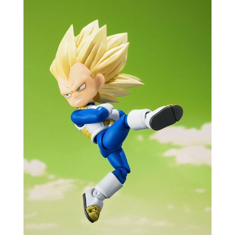 Dragon Ball figurine S.H.Figuarts Super Saiyan Level 3 Vegeta (mini) Daima 8 cm         | 4573102673480