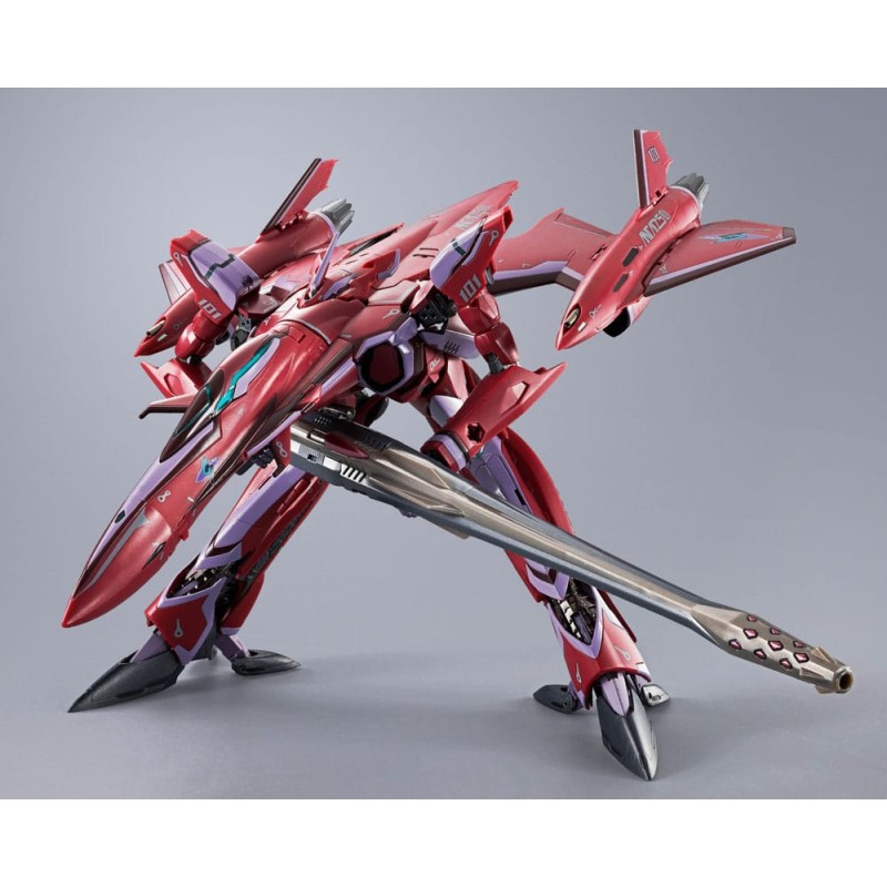 Macross Frontier figurine DX Chogokin VF-27 Gamma SP Super Lucifer Valkyrie Brera Sterne use Revival Ver. 25 cm | 4573102675194