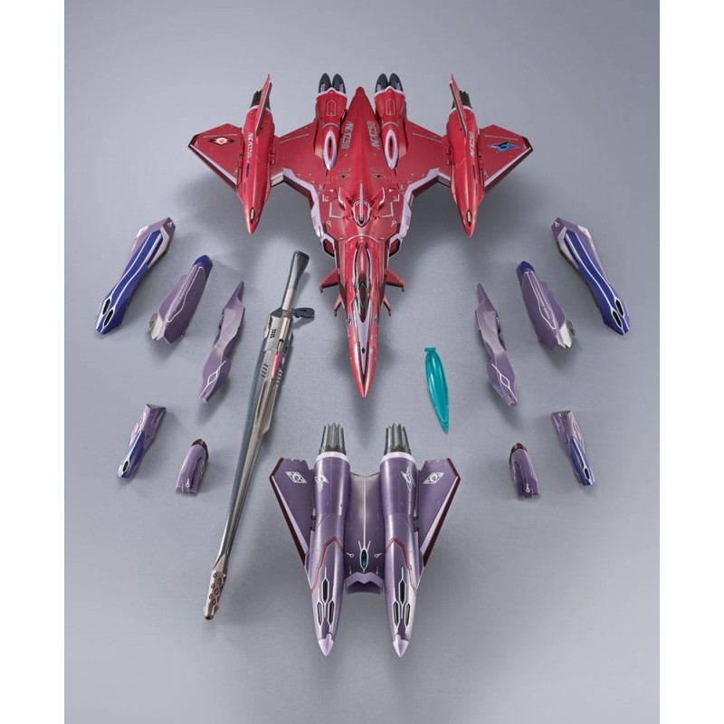 Macross Frontier figurine DX Chogokin VF-27 Gamma SP Super Lucifer Valkyrie Brera Sterne use Revival Ver. 25 cm | 4573102675194