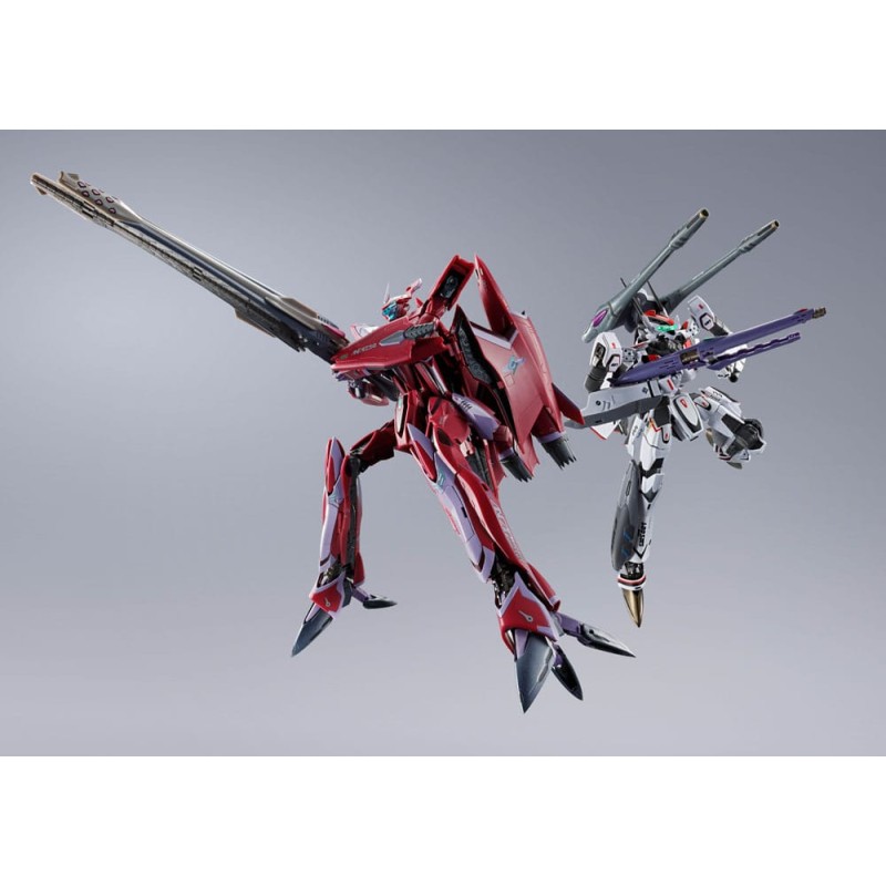 Macross Frontier figurine DX Chogokin VF-27 Gamma SP Super Lucifer Valkyrie Brera Sterne use Revival Ver. 25 cm | 4573102675194