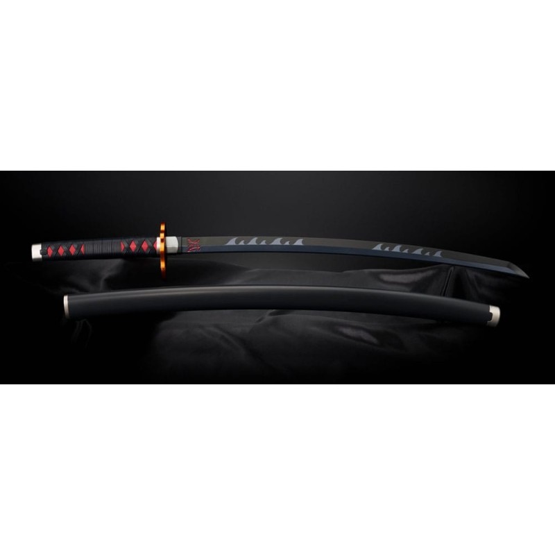 Demon Slayer : Kimetsu no Yaiba Réplique Proplica épée Nichirin (Tanjiro Kamado) Kyojuro Rengoku´s Sword Gueard Ver. 88 cm | 4573102675804