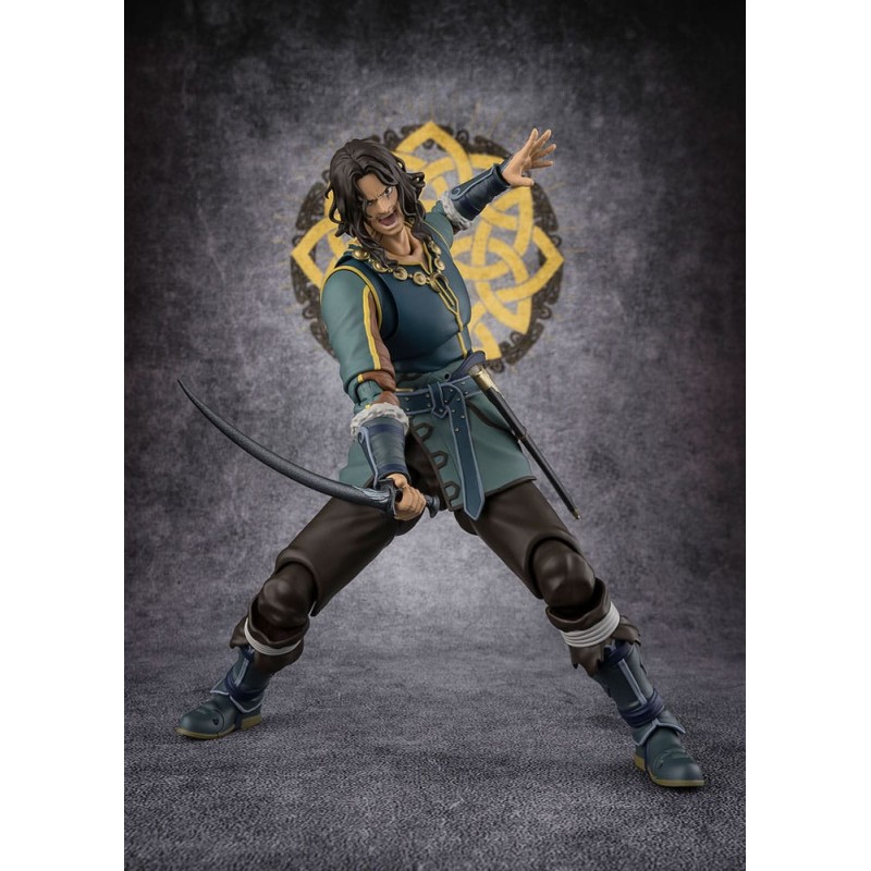 Le Seigneur des Anneaux La Guerre des Rohirrim figurine S.H. Figuarts Wulf 18 cm  | 4573102676429