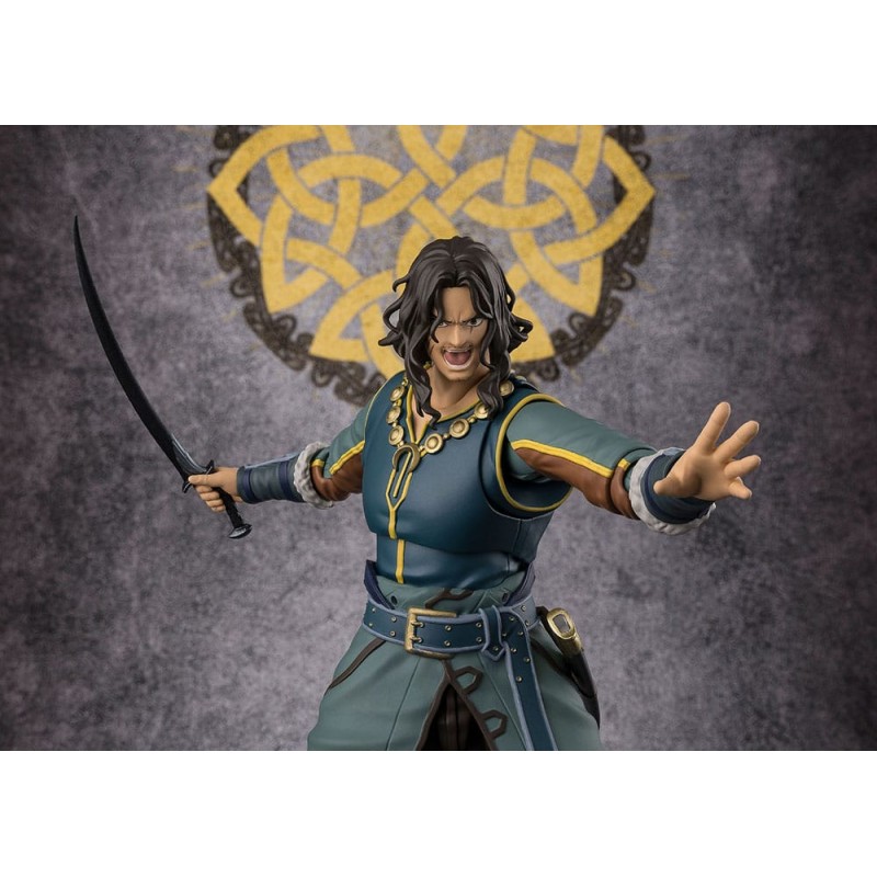 Le Seigneur des Anneaux La Guerre des Rohirrim figurine S.H. Figuarts Wulf 18 cm  | 4573102676429