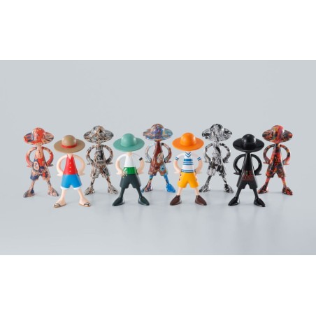 One Piece assortiment mini-figurines Luffy´s Archive of Adventure 9 cm (10) | 4573102688040