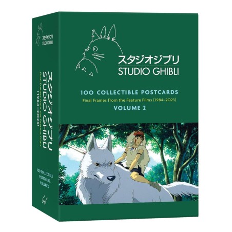 Studio Ghibli Boîte à cartes postales 100 Collectible Postcards Series 2  | 9781797224503