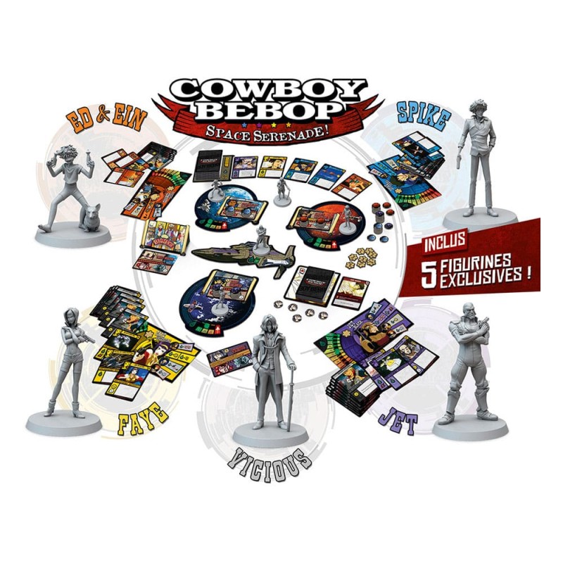 Cowboy Bebop jeux de cartes Space Serenade *FRANCAIS* | 3663411300199