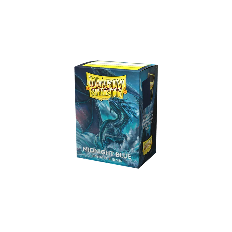 Dragon Shield Standaard Matte Mouwen - Midnight Blue (100 Mouwen) | 5706569110574