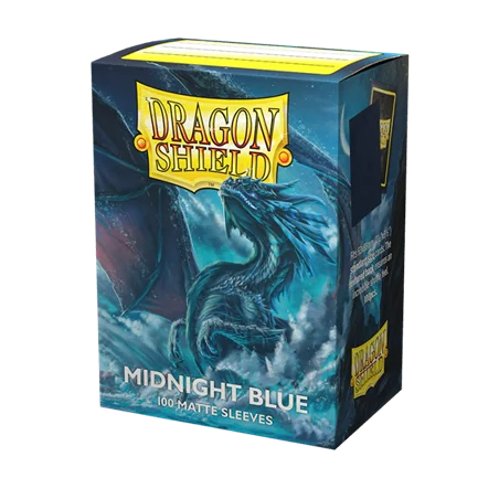 Dragon Shield Standaard Matte Mouwen - Midnight Blue (100 Mouwen) | 5706569110574