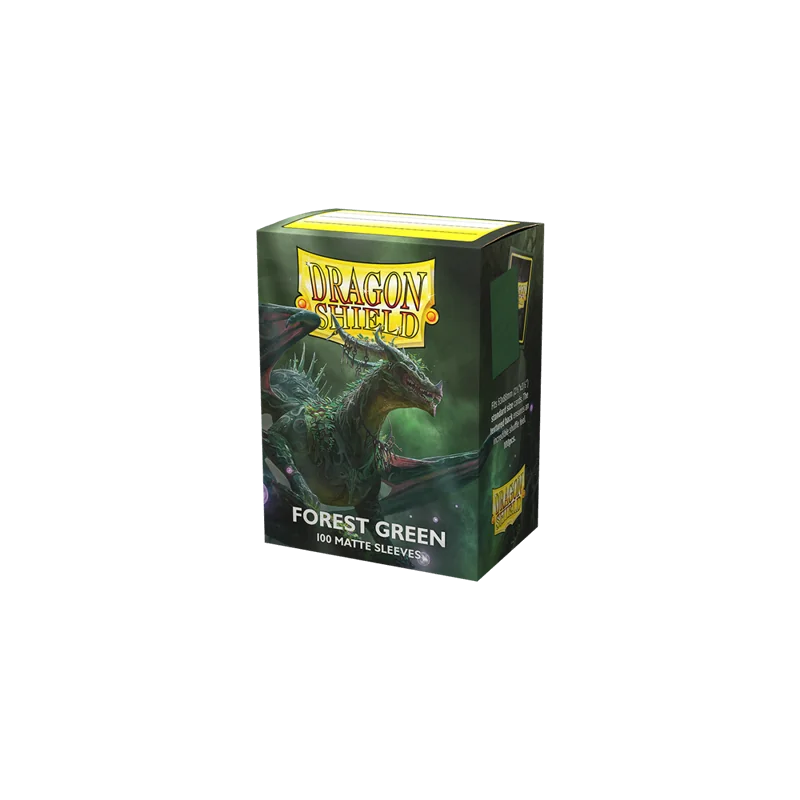 Dragon Shield Matte Mouwen - Forest Green (100 mouwen) | 5706569110567