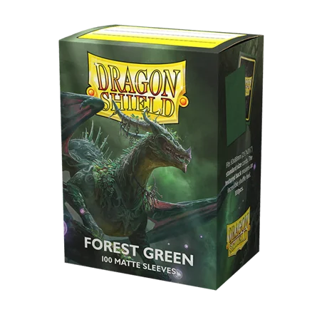 Dragon Shield Matte Mouwen - Forest Green (100 mouwen) | 5706569110567