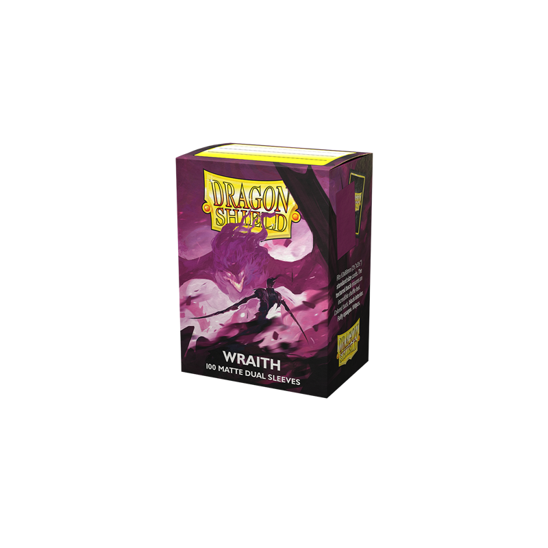 Dragon Shield Dual Matte Mouwen - Wraith 'Alaric, Chaos Wraith' (100 mouwen)