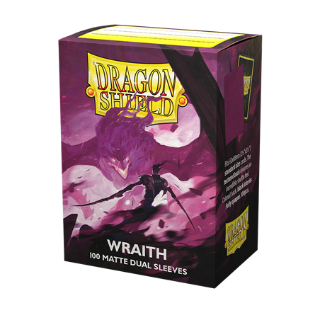 Dragon Shield Dual Matte Mouwen - Wraith 'Alaric, Chaos Wraith' (100 mouwen)