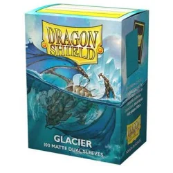 Dragon Shield Dual Matte Sleeves - Glacier (100 Sleeves) | 5706569150310