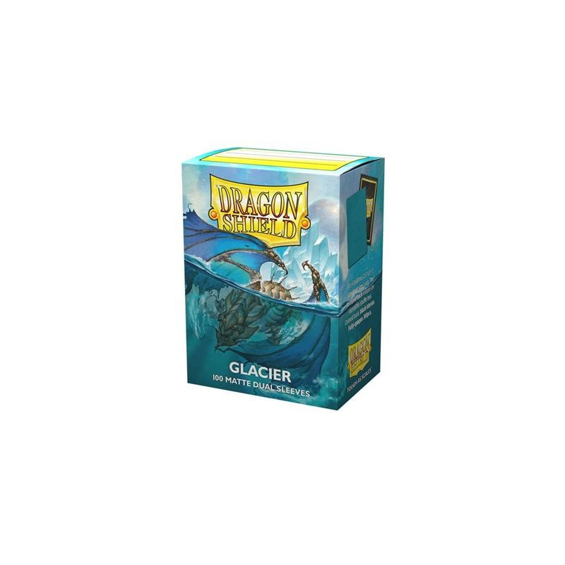 Dragon Shield Dual Matte Mouwen - Glacier (100 mouwen)