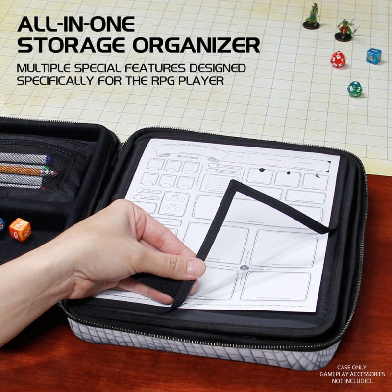 Enhance RPG Series étui organisateur Édition Collector Silver | 0637836620128