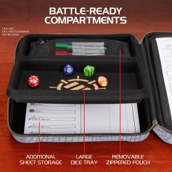 Enhance RPG Series étui organisateur Édition Collector Silver | 0637836620128