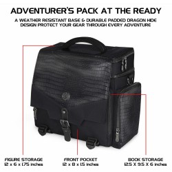 Enhance Tabletop Series Sac de voyage de l'aventurier Édition Collector Black | 0637836616152