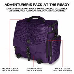 Enhance Tabletop Series Sac de voyage de l'aventurier Édition Collector Purple | 0637836619764