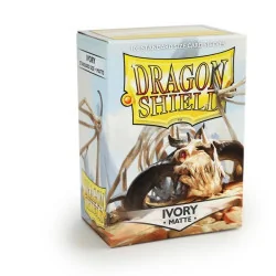 Dragon Shield Matte Mouwen - Ivoor (100 Mouwen)