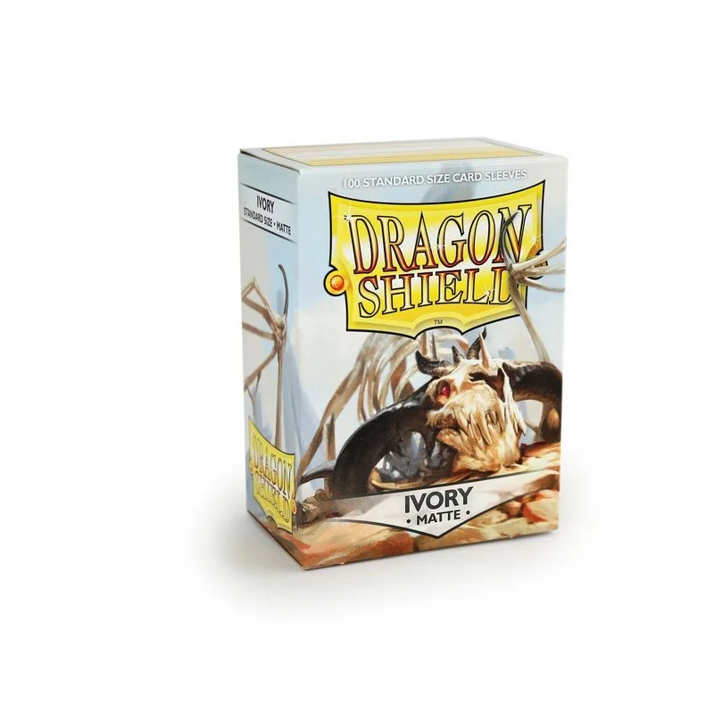 Dragon Shield Matte Sleeves - Ivory (100 Sleeves) | 5706569110178
