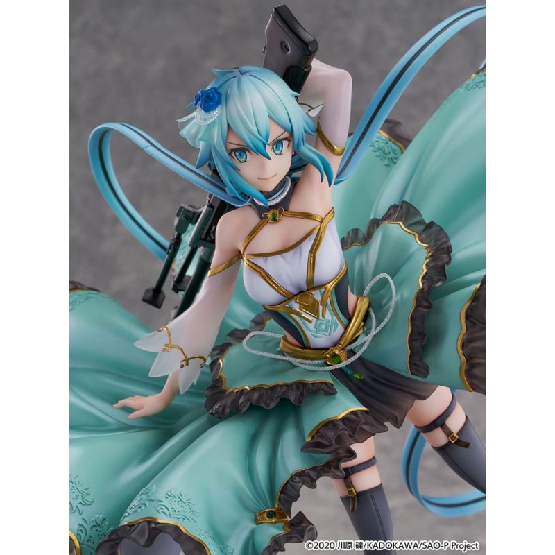 Sword Art Online statuette PVC SHIBUYA SCRAMBLE FIGURE 1/7 Sinon Crystal Dress Ver. 29 cm | 4582534347326