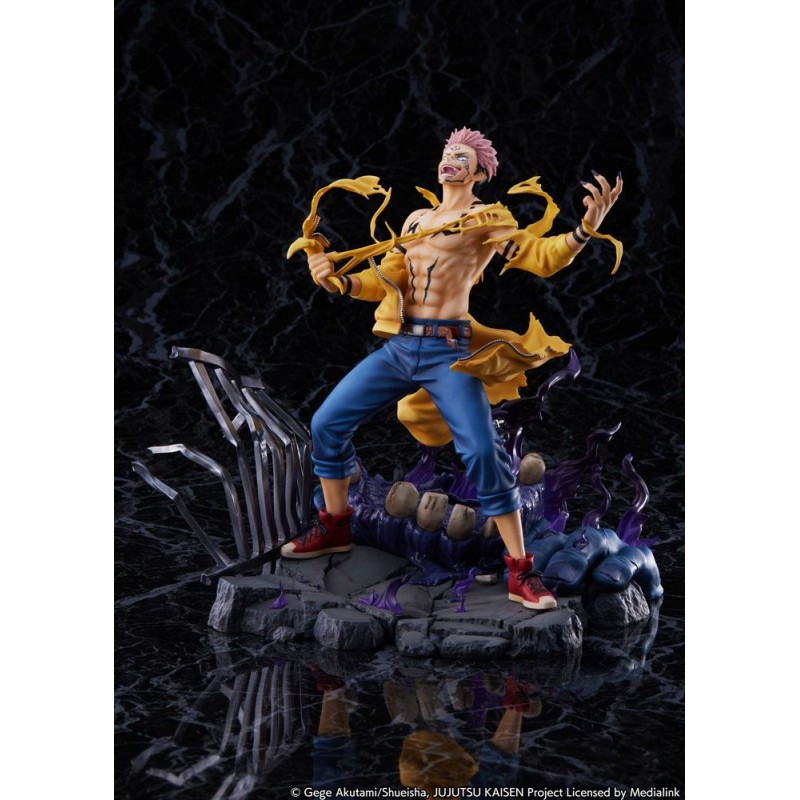 Jujutsu Kaisen statuette PVC 1/7 Sukuna 25 cm | 4580769940299